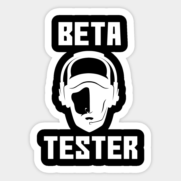 Beta Tester Sticker by FungibleDesign